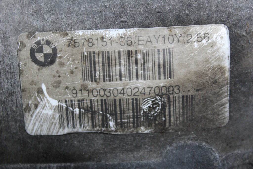 фото №11, Мост дифференциал bmw f07 3.0d 2.56 автоматическая коробка передач 7578151