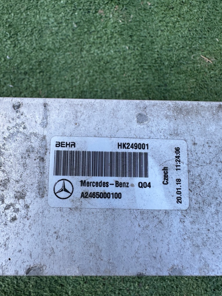 фото №7, Mercedes a klasa w176 w117 w246 інтеркулер радіатор повітря