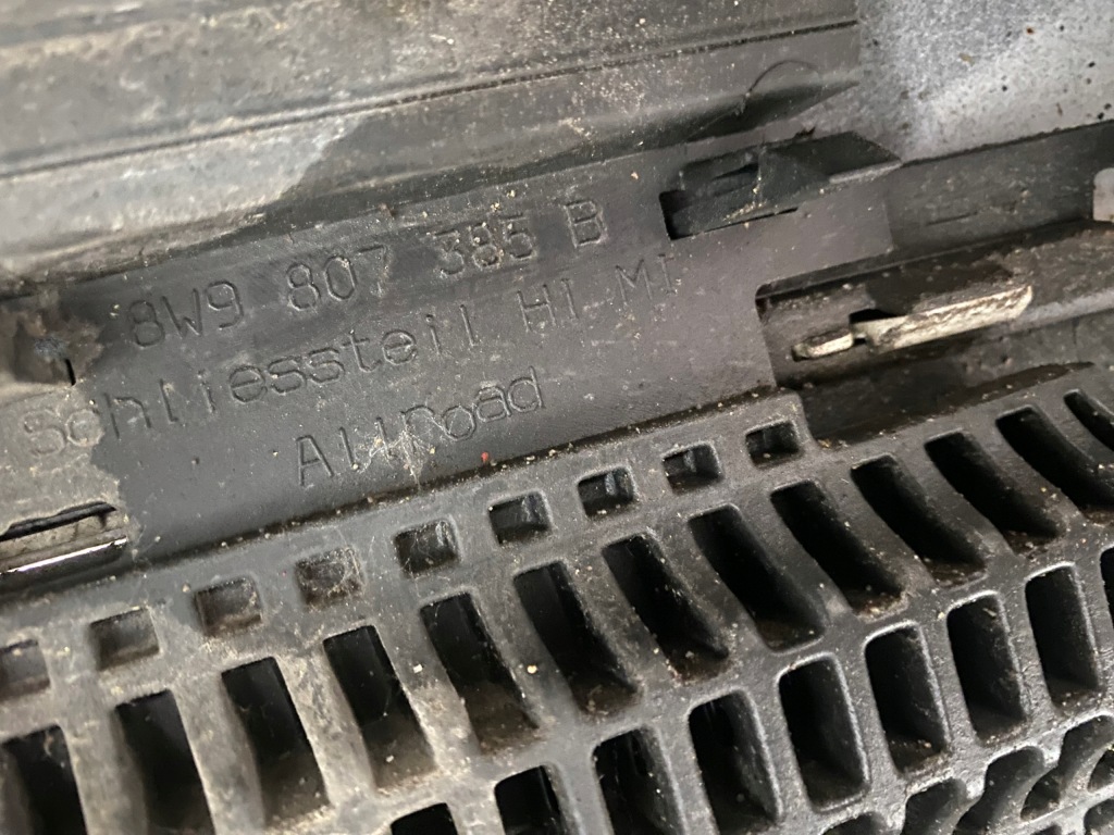 Audi a4 b9 8w 8w9 2016- allroad бампер задній задній ls9r Оригінал