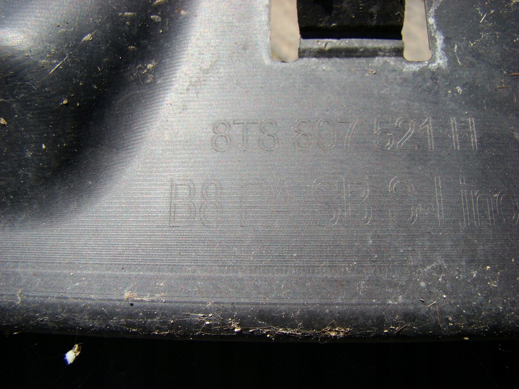 фото №7, Audi a-5 8t8 s-line накладка бампера диффузор