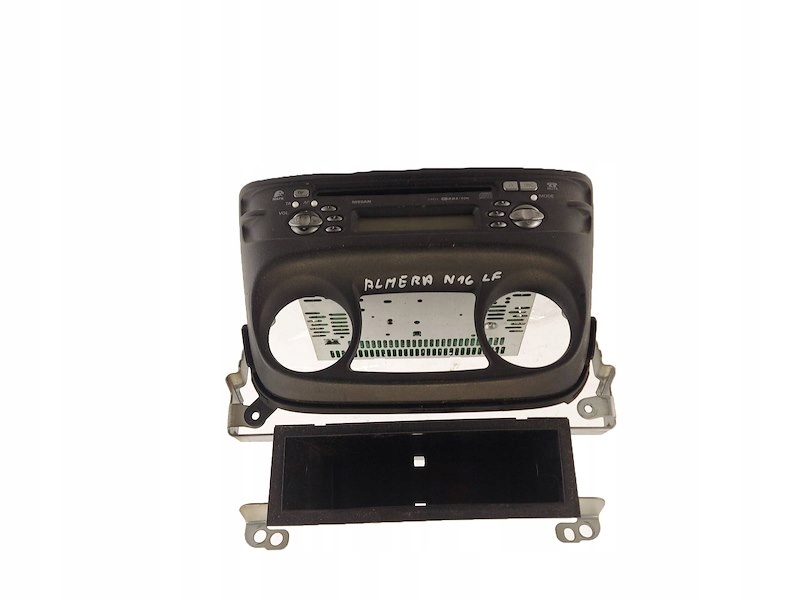 фото №13, Радио заводской clarion pn-2424m 28185 bn800 nissan almera 2 ii n16 lift