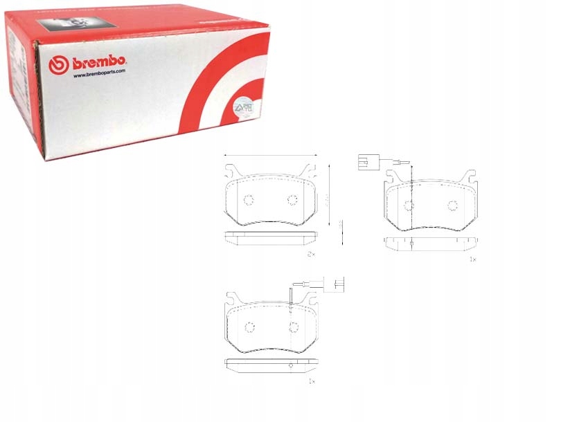 фото №1, Гальмівні колодки гальмівні alfa romeo giulia 952_ 10 15- alfa romeo stelvio