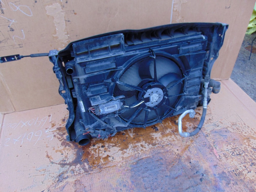 фото №11, Комплект радиатор pas усилитель vw golf vi 1.6 tdi