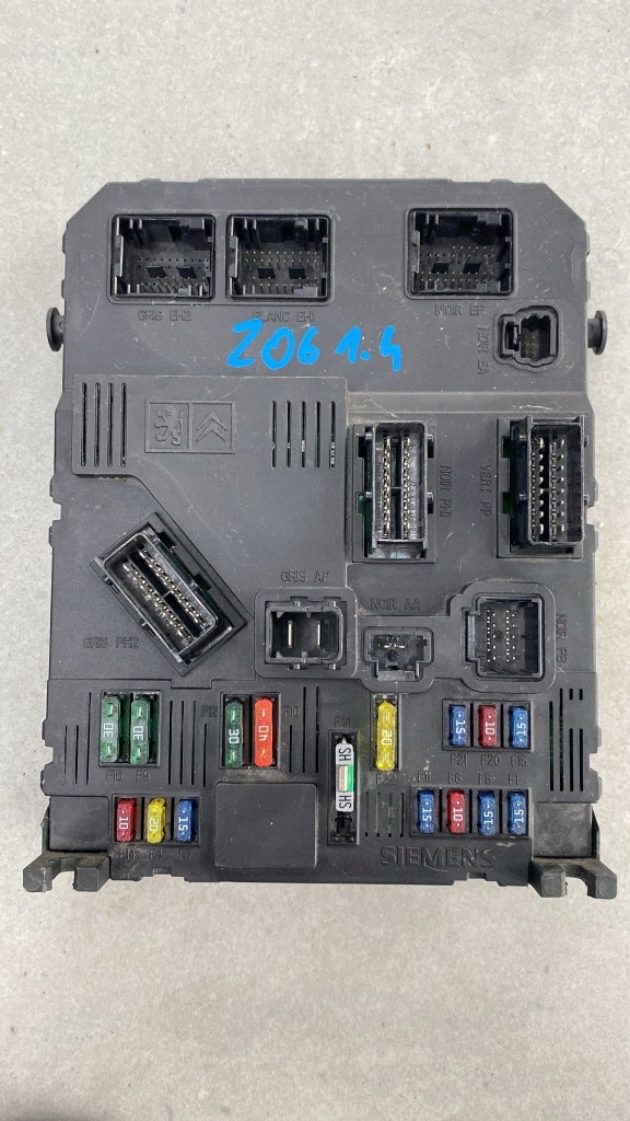 фото №1, Модуль bsi блок управления peugeot 207 9649627980