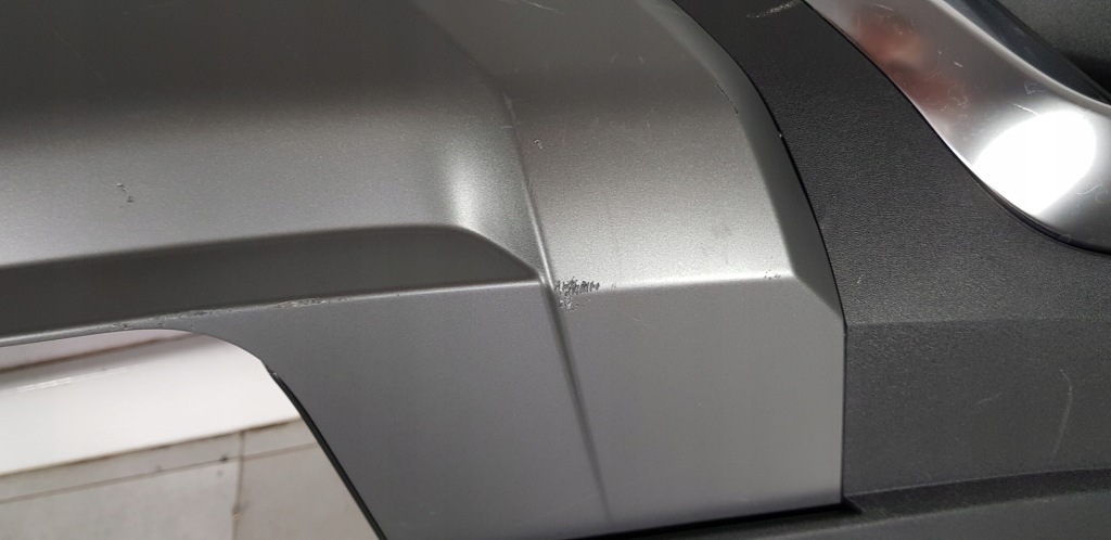 Audi q7 4m0 s-line lift 19- спойлер бампер задняя Доставка