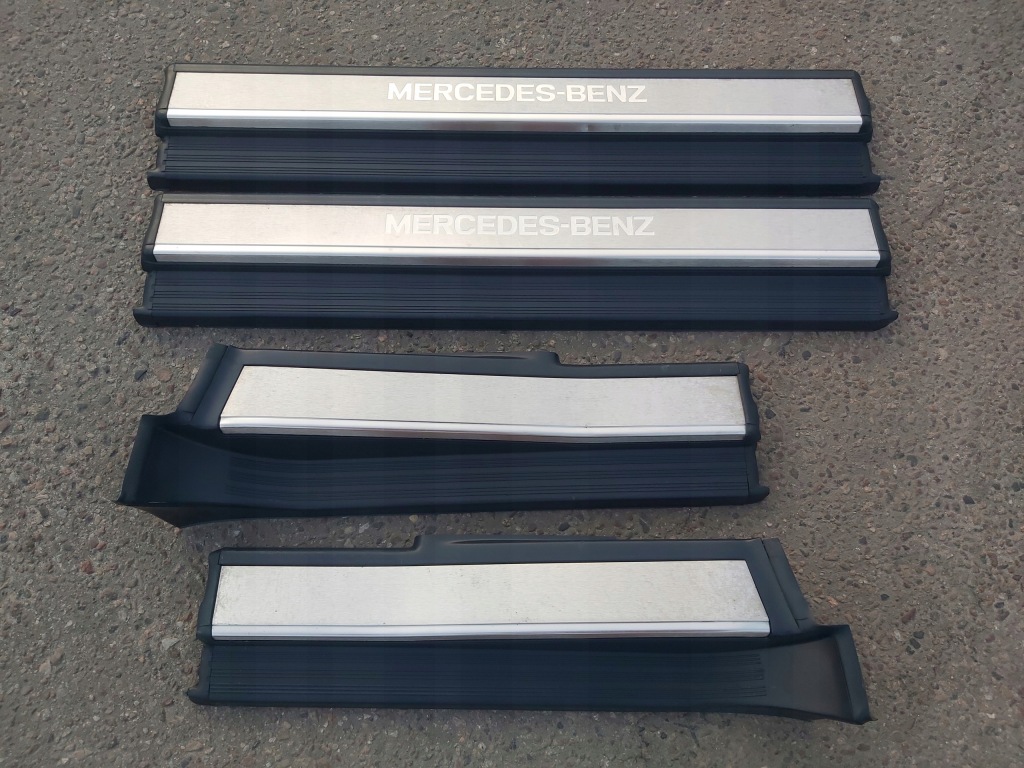 Купить Молдинг накладка порог перед правая niebieska mercedes w140 bdb!!!