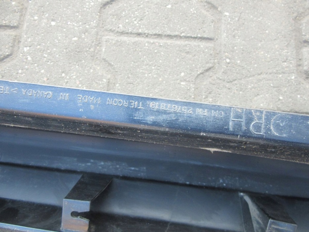 фото №9, Cadillac srx i молдинг накладка защита порог правая