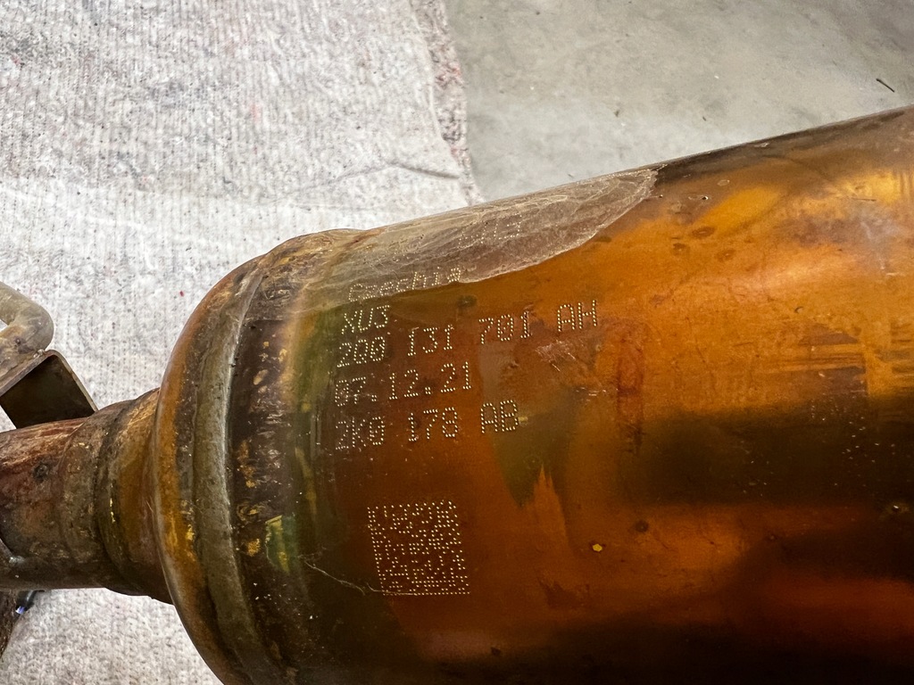 фото №8, Катализатор vw audi seat skoda scala fabia 1.0 tsi