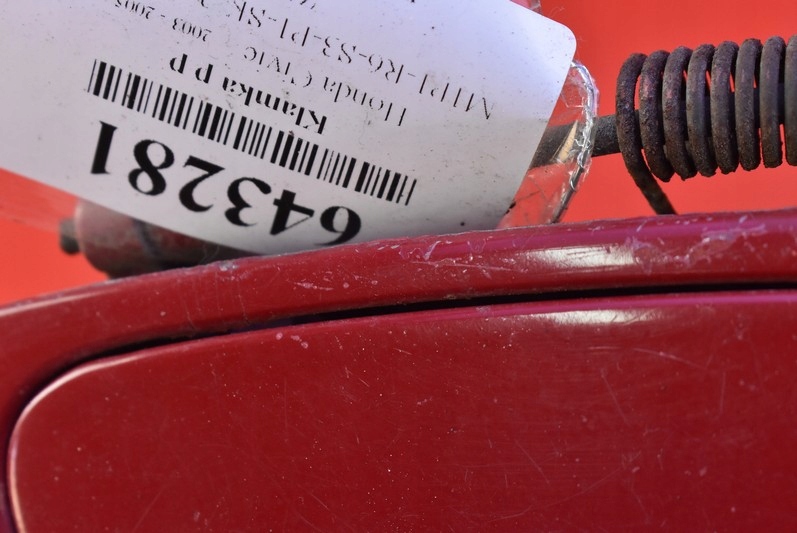 фото №9, Ручка правая перед передняя czerwona honda civic 7 vii 03-05