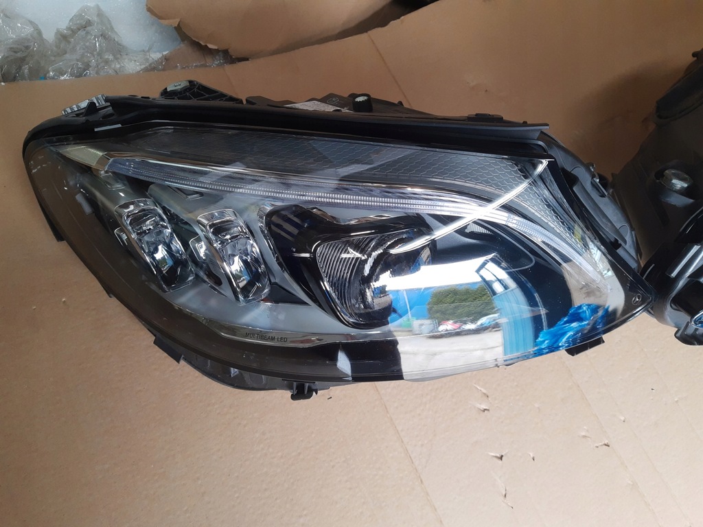 фото №15, Mercedes c 205 lift лампа led левая+ правая multibeam a2059068505 a2059068605