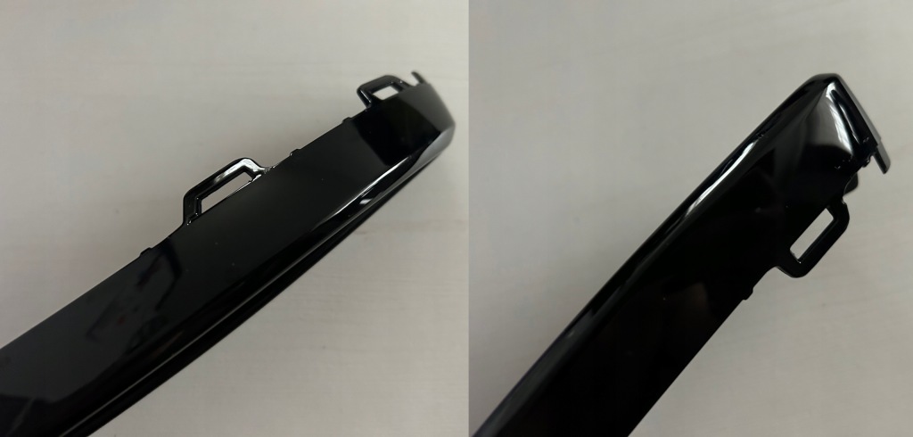 фото №2, Vw t-roc r-line lift 2021- решётка решётка радиатора выхлоп правая 2ga оригинал czarna