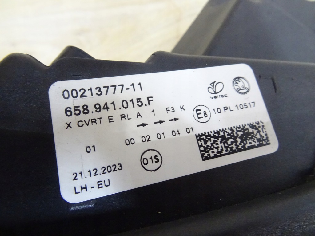 фото №14, Skoda kamiq лампа левая перед full led 658941015f llu europa