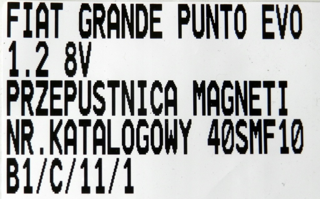 фото №6, Дроссельная заслонка fiat grande punto evo panda 1.2 8v 40smf10 55192786