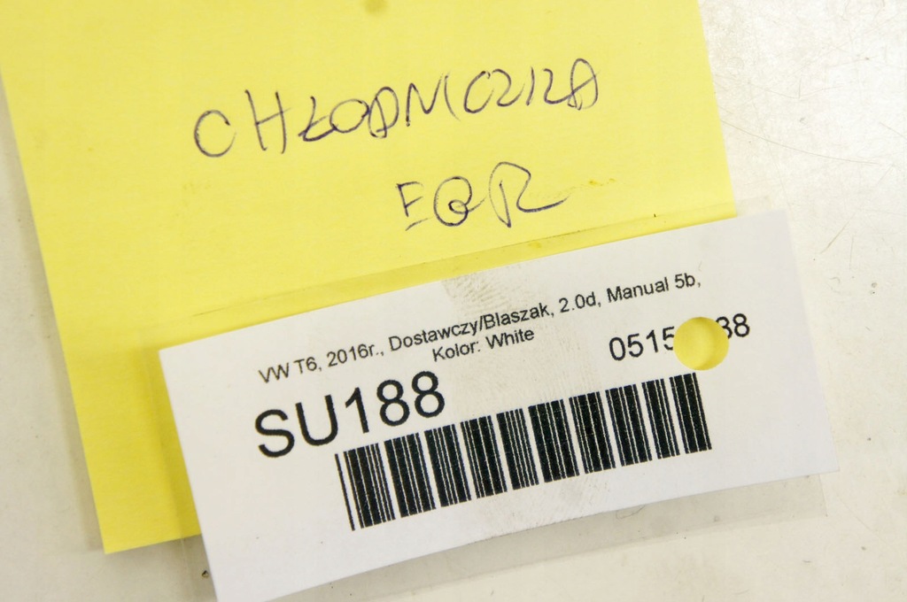 фото №6, Su188 vw transporter t6 2.0d радіатор вихлопних газів egr mm114c3 v29041284