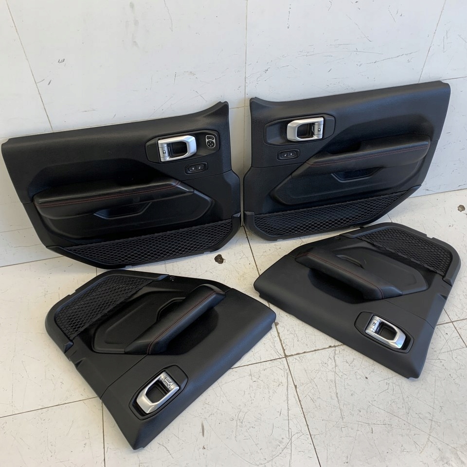 фото №14, Сидіння сидіння обшивки оббивка шкіра kpl jeep wrangler iv jl rubicon 20r