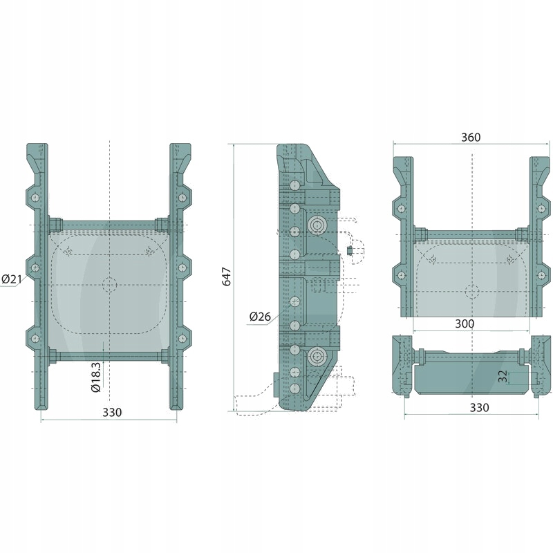 Купити Rockinger рама zaczepowa jd чорна