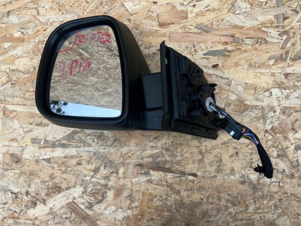 Купить Peugeot rifter зеркало левое 9 pin