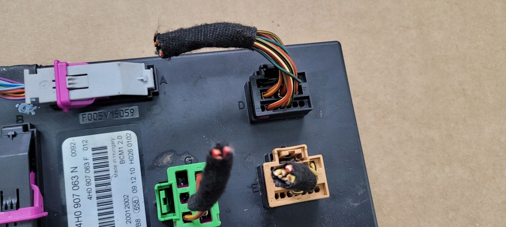 фото №6, A7 4g модуль блок управления комфорта 4h0907063n a6 c7 4g