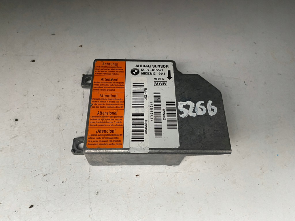 фото №3, Bmw 7 e38 модуль датчик подушка безпеки 8372521