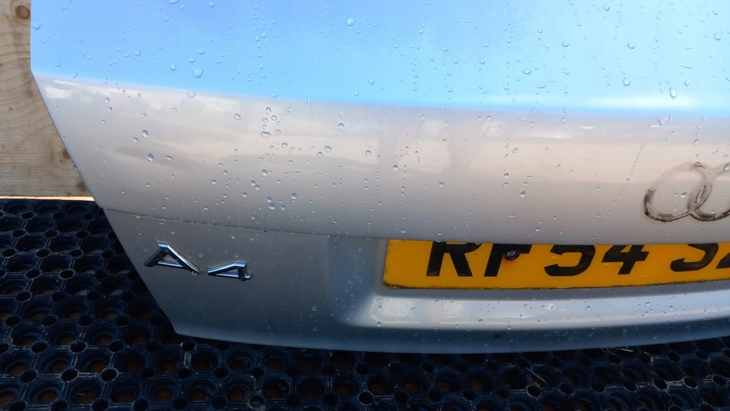 фото №6, Audi a4 b6 sedan крышка багажника задняя ly7w