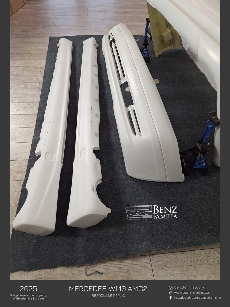 фото №6, Mercedes w140 amg2 pakiet/bodykit replika se/sel