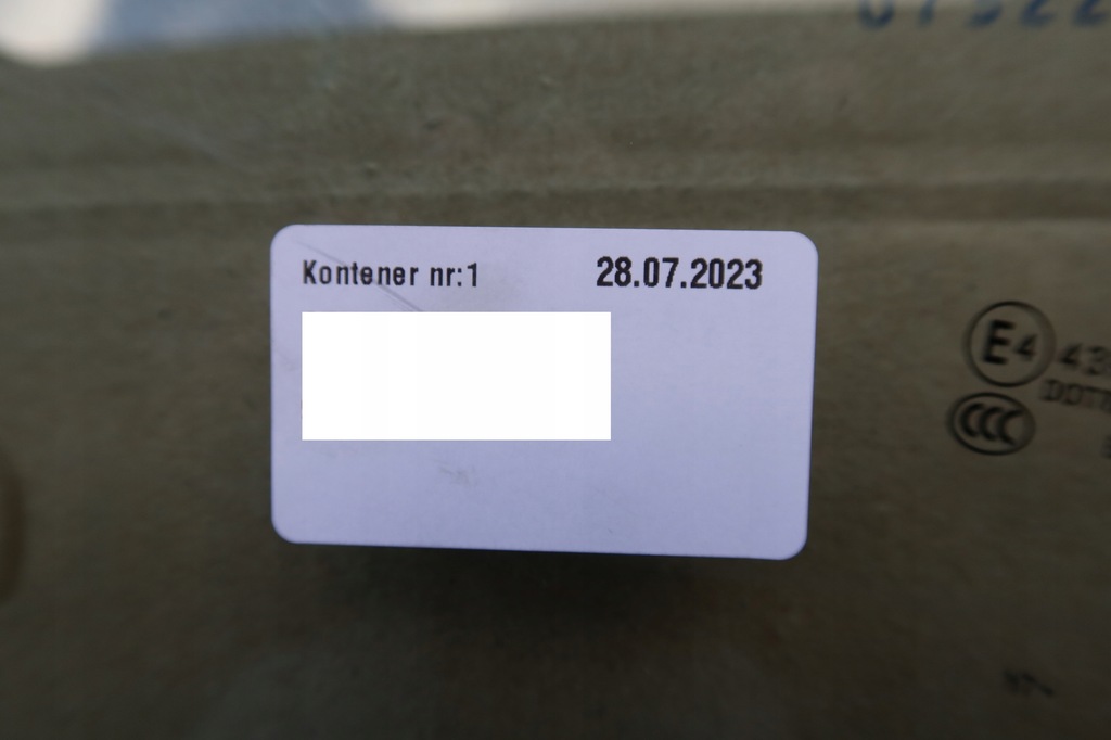 фото №4, Стекло дверь правый задняя bmw x3