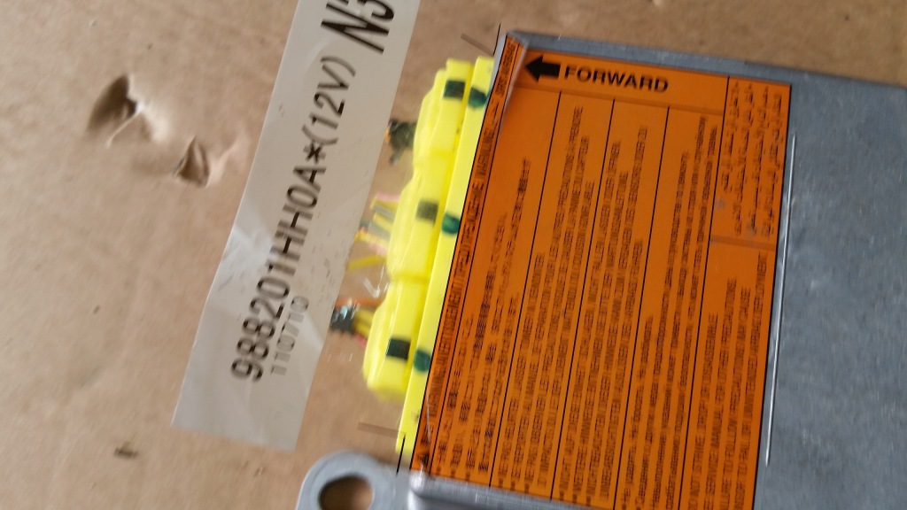 фото №14, Air bag подушки безопасности пассажира i водителя датчик ремни micra k13