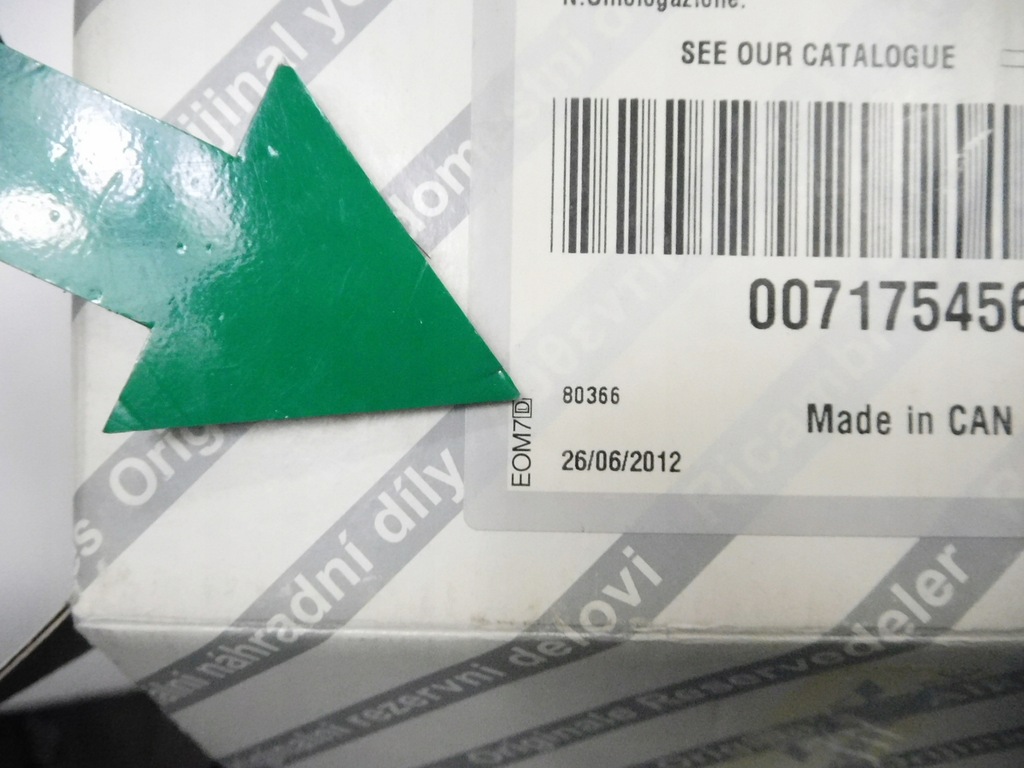 фото №7, Ролик ремень распределительного вала fiat palio оригинальный номер 71754561