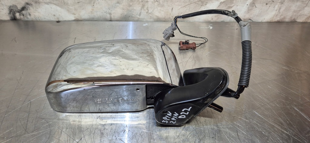 фото №8, Nissan navara зеркало левая 3-pin хром d22 состояние bdb