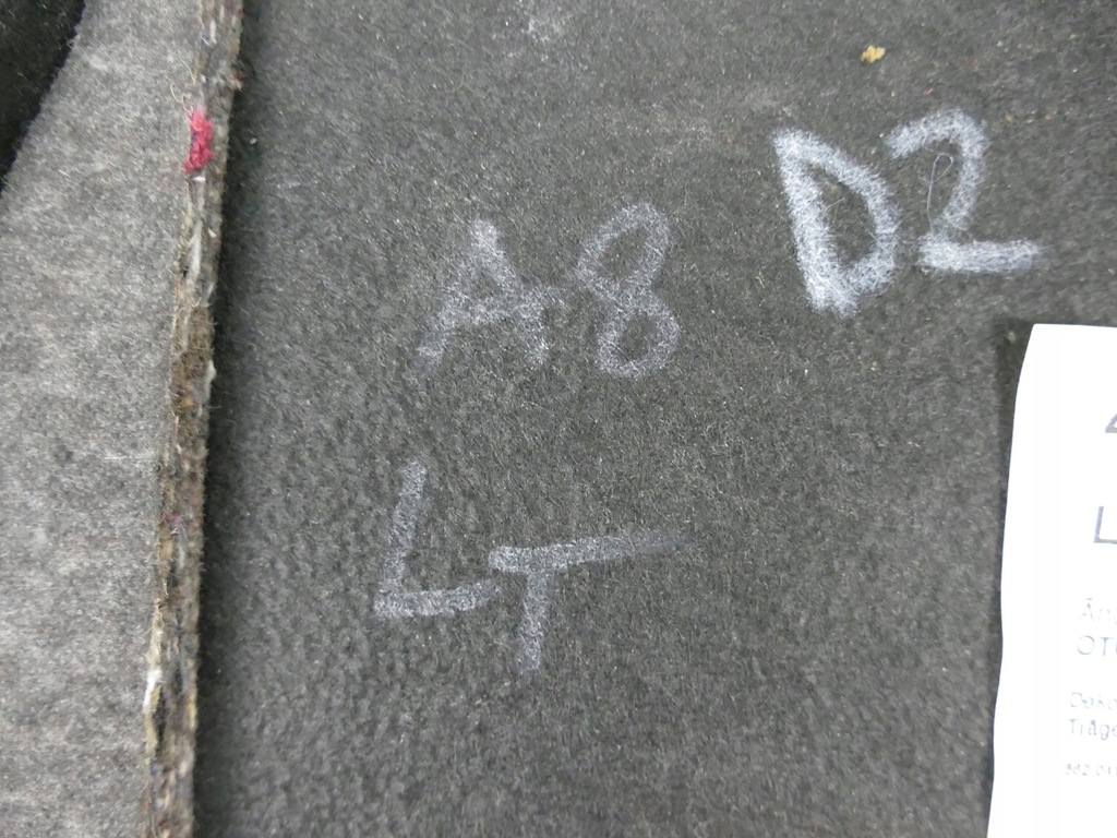 фото №8, Audi a8 d2 обшивка багажника лівий оббивка