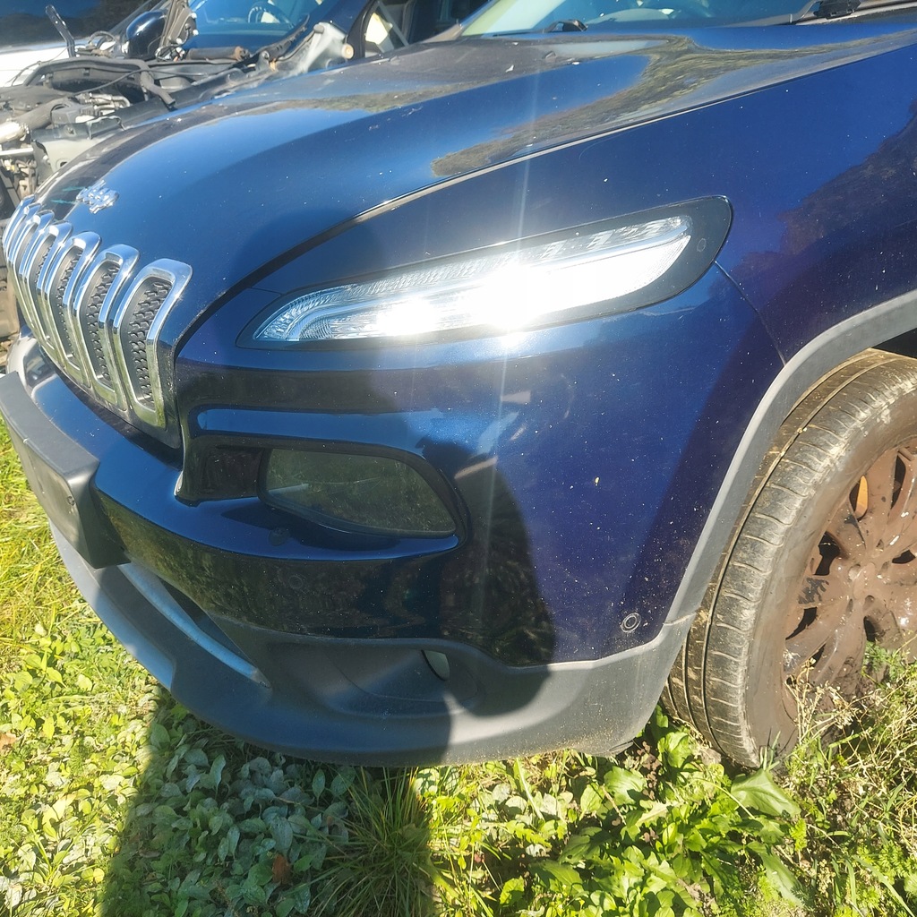 фото №8, Jeep cherokee kl 13-18r бампер перед kompletny