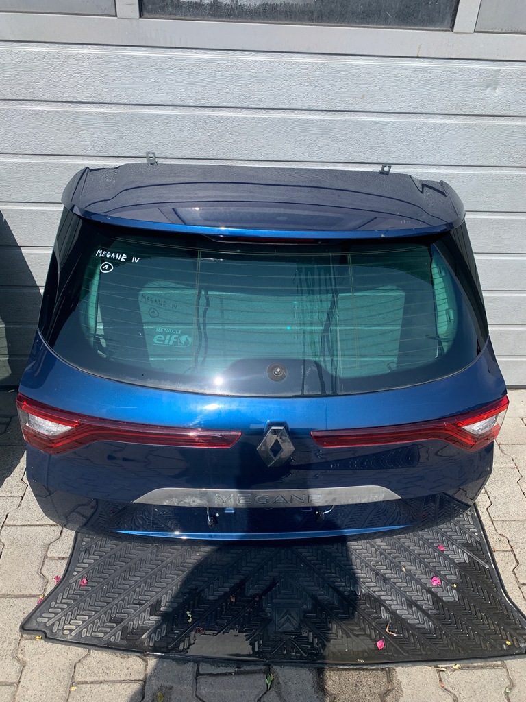 фото №1, Renault megane iv крышка багажника багажника задняя hb