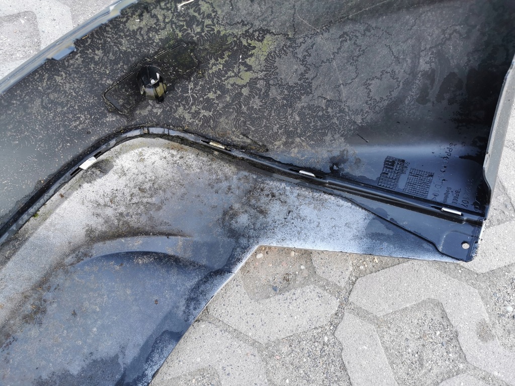 фото №14, Накладка бампера диффузор задняя задний volvo v40