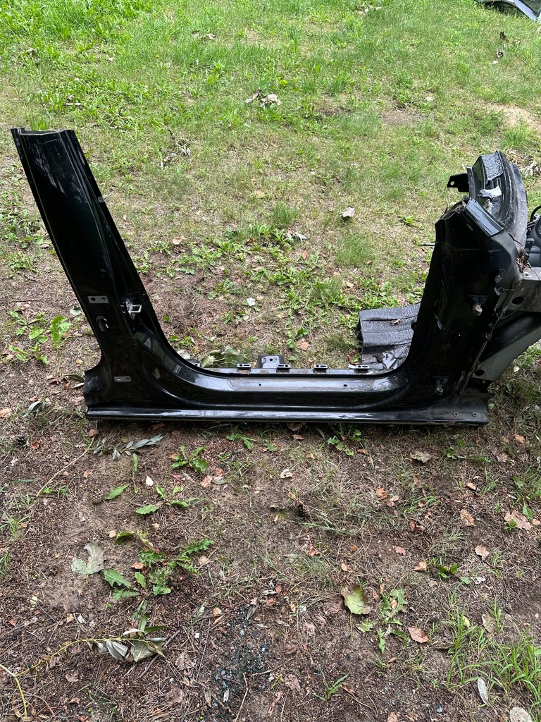 фото №3, Лонжерон права чверть поріг блок двигуна a4 b8 lz9y