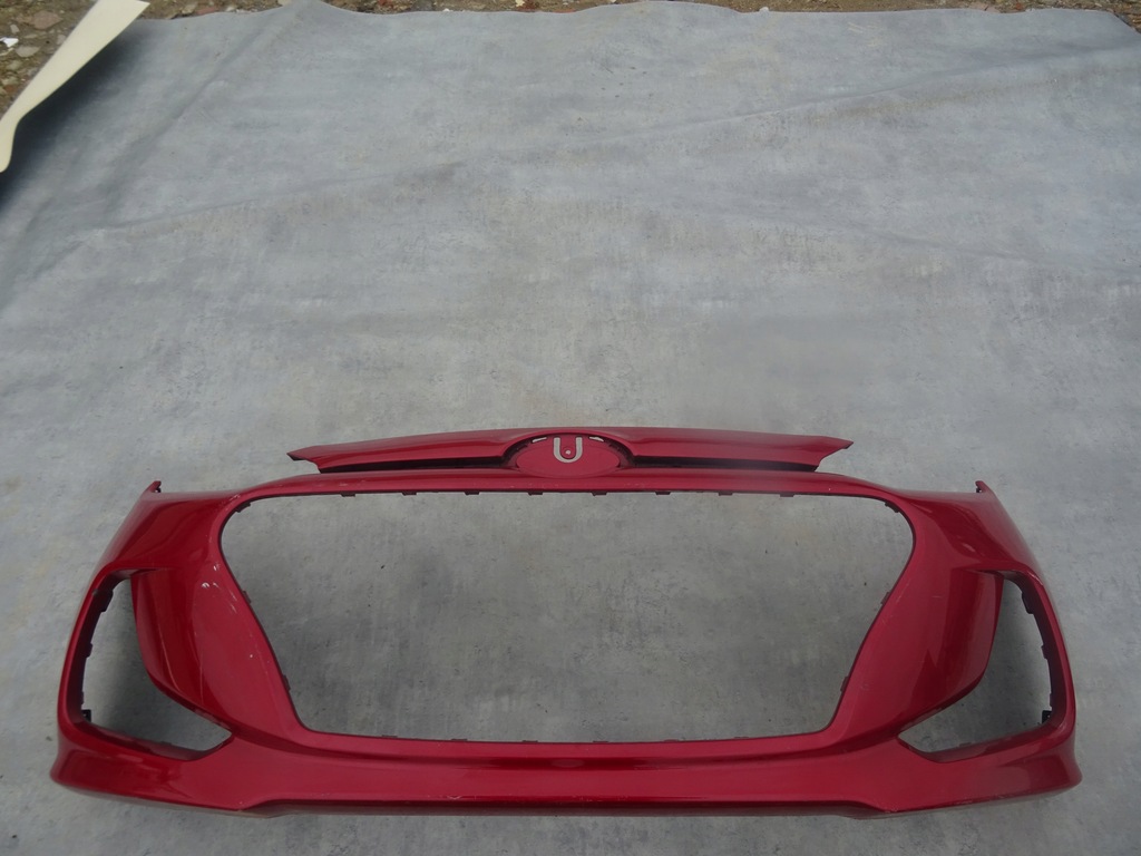 фото №1, Hyundai i10 lift 2017- бампер перед оригинал