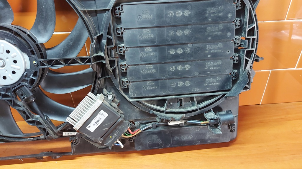 фото №13, Корпус вентилятора вентилятор радиатора audi a4 b8 a5