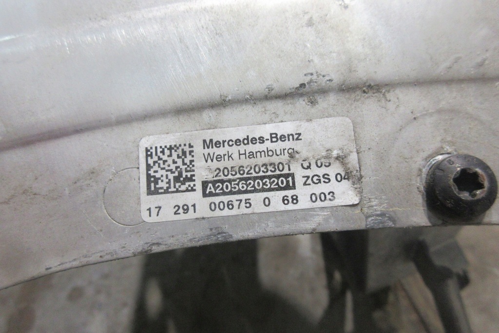 фото №9, Mercedes c-klasa w205 pas передний