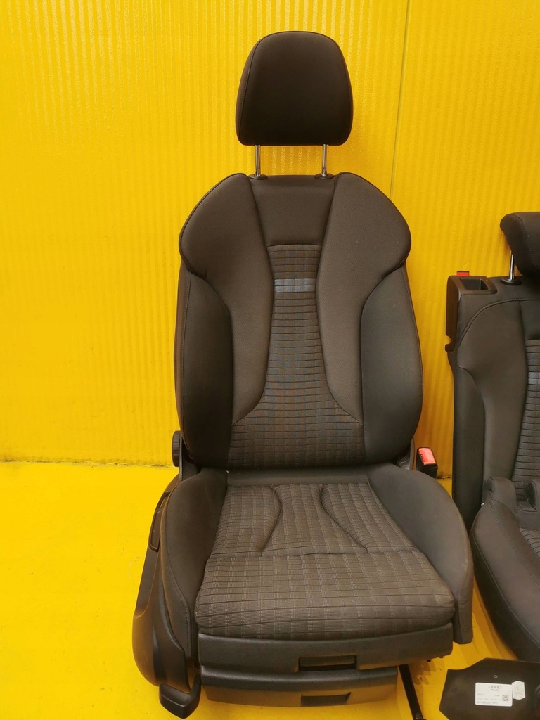 фото №13, Audi a3 s3 8v hb сиденья сиденье заднее сиденье обшивки туннель подогрев чёрные комплект 5d