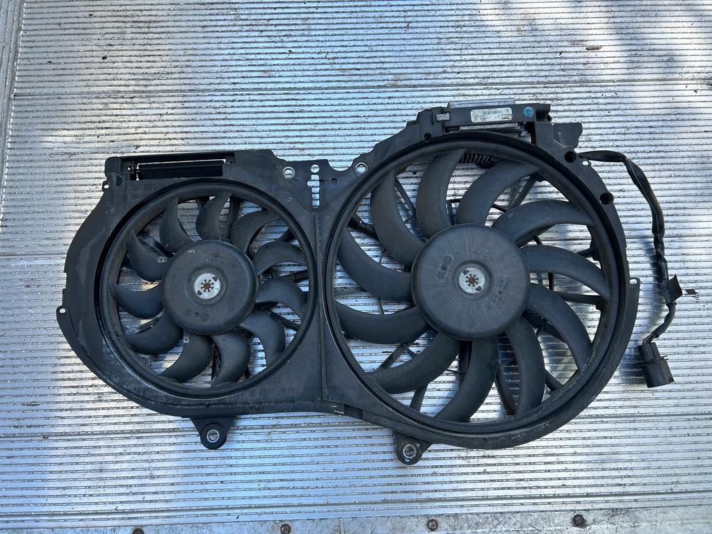 фото №1, Модуль вентилятор вентиляторы радиатора audi a6 c5 v6 lift