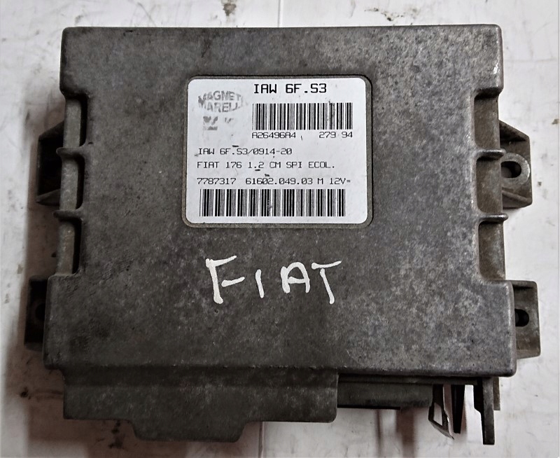 фото №1, Бортовой компьютер двигателя fiat 7787317