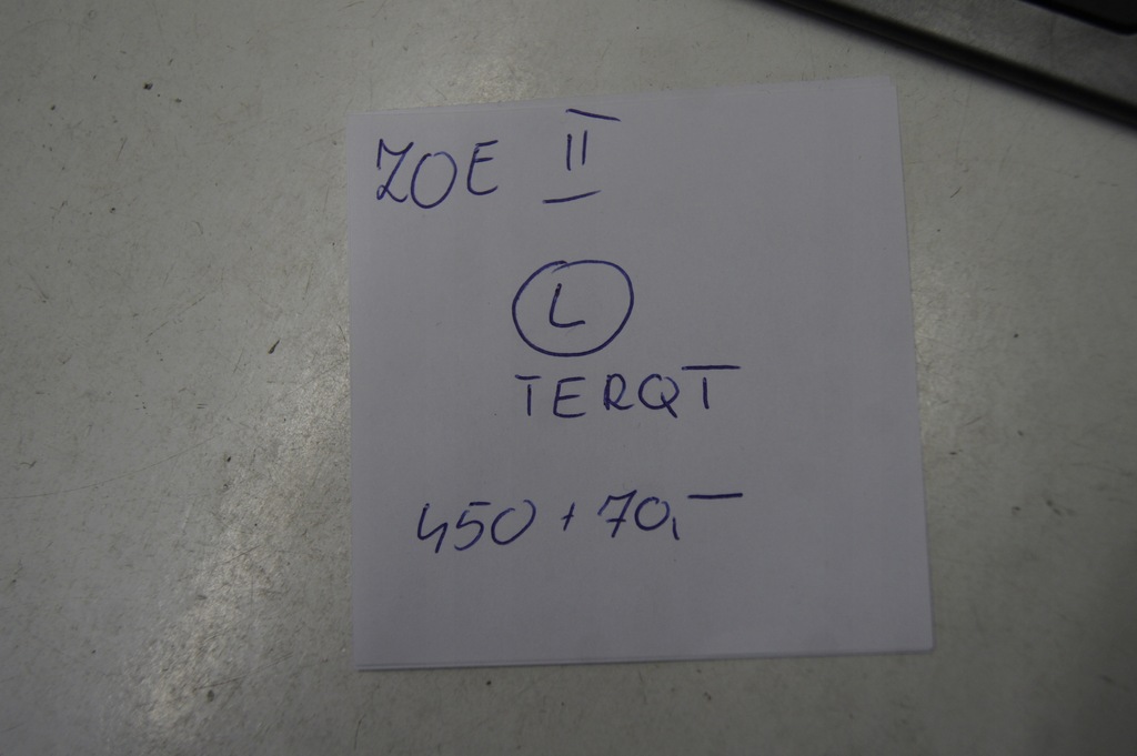 фото №14, Молдинг поріг ліва terqt renault zoe ii lift