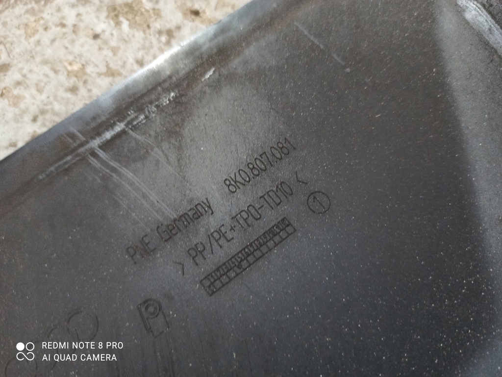 фото №9, Захист поперечина передній audi a4 b8 8k0807081
