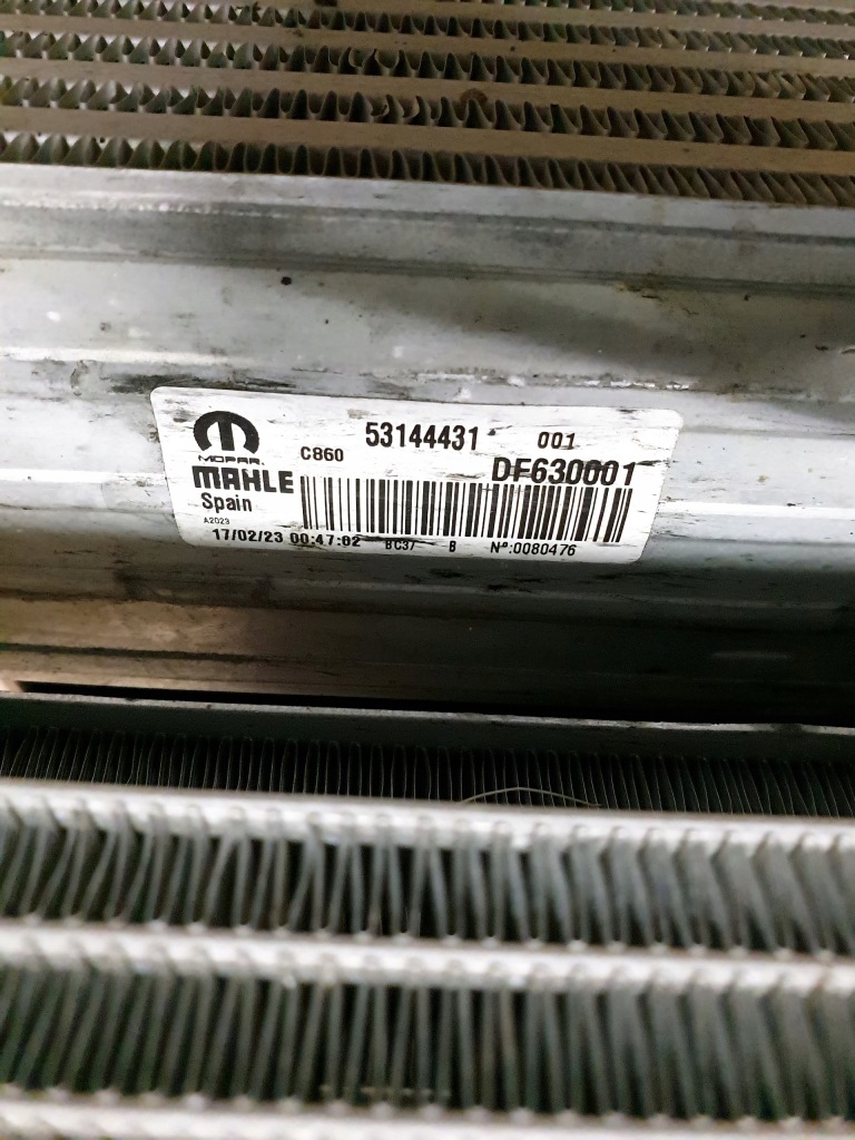 Ducato 3 boxer jumper радиатор комплект радиатор 1399111080 53144431 2.0 Киев