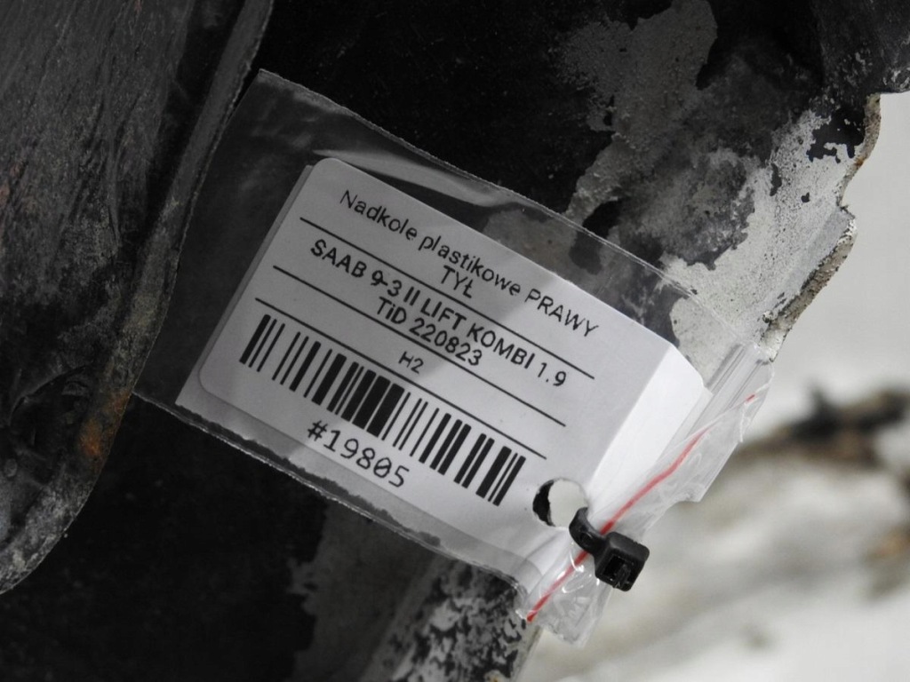 фото №8, Підкрилок правий задня saab 9-3 ii lift kombi