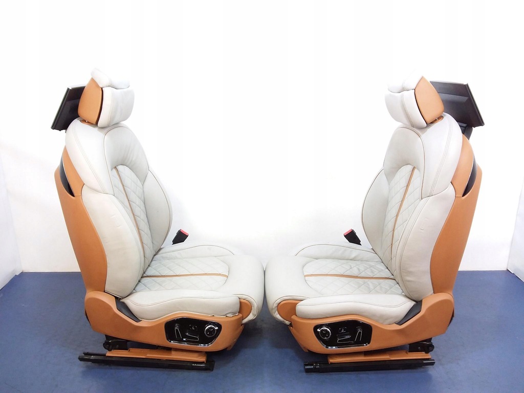 фото №12, Audi a8 d4 long lift сидіння заднє сидіння комплект valcona