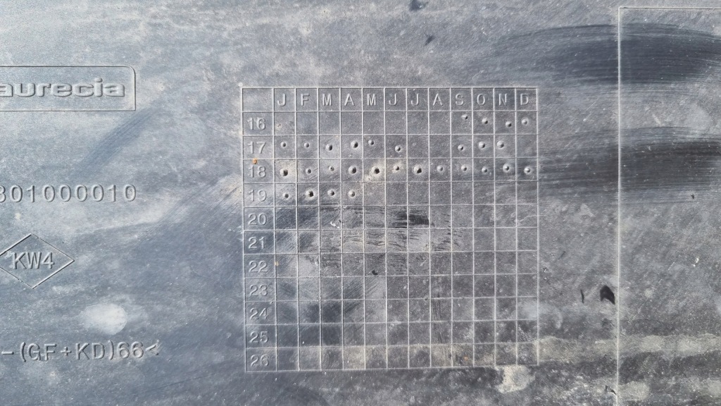 Renault alpine a110 16- дифузор бампера задній org Зі Шроту