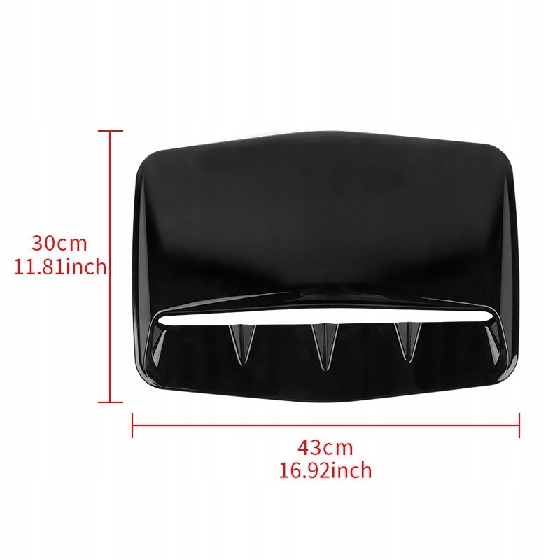 фото №6, Универсальный впуск воздуха na капот typ 2 чёрный