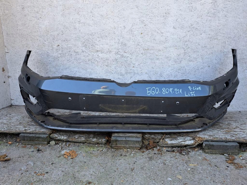 фото №2, Vw golf 7 lift r-line 5g0807221 бампер перед