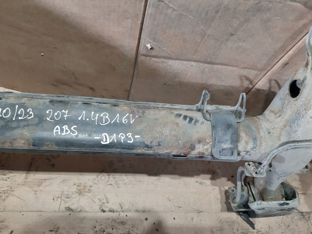фото №12, Балка задняя abs peugeot 207 hb 5d 1.4b 16v