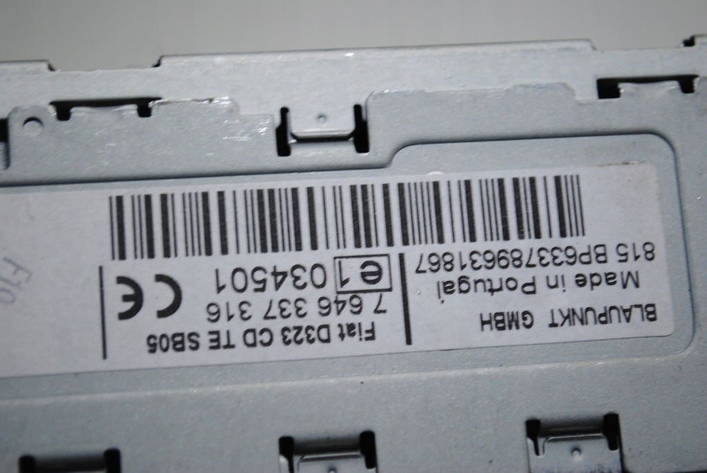 фото №9, Радіопрогравач cd fiat linea 7646337316